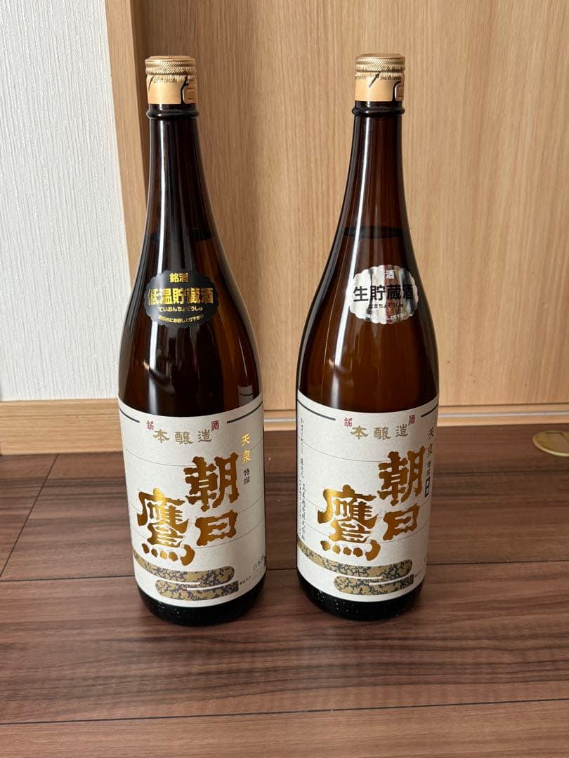 朝日鷹 特選日本酒 新酒 1.8L 2本セット