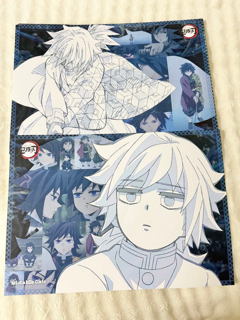 鬼滅の刃　柱カフェ　冨岡義勇　ランチョンマット