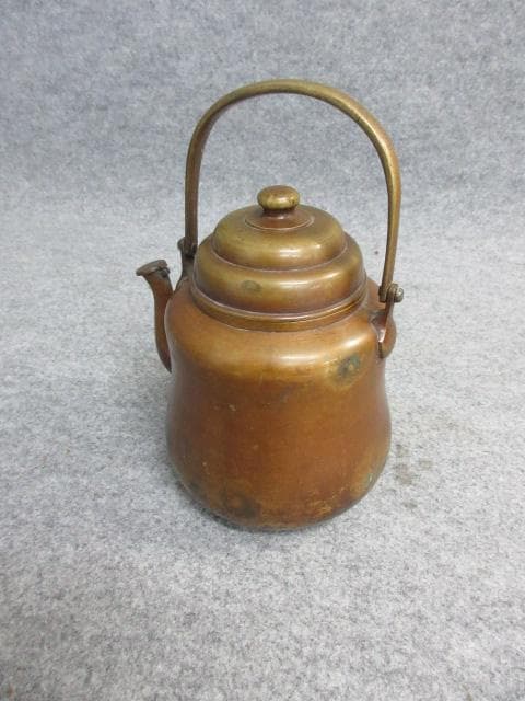 アンティーク古銅薬缶 [B26520]