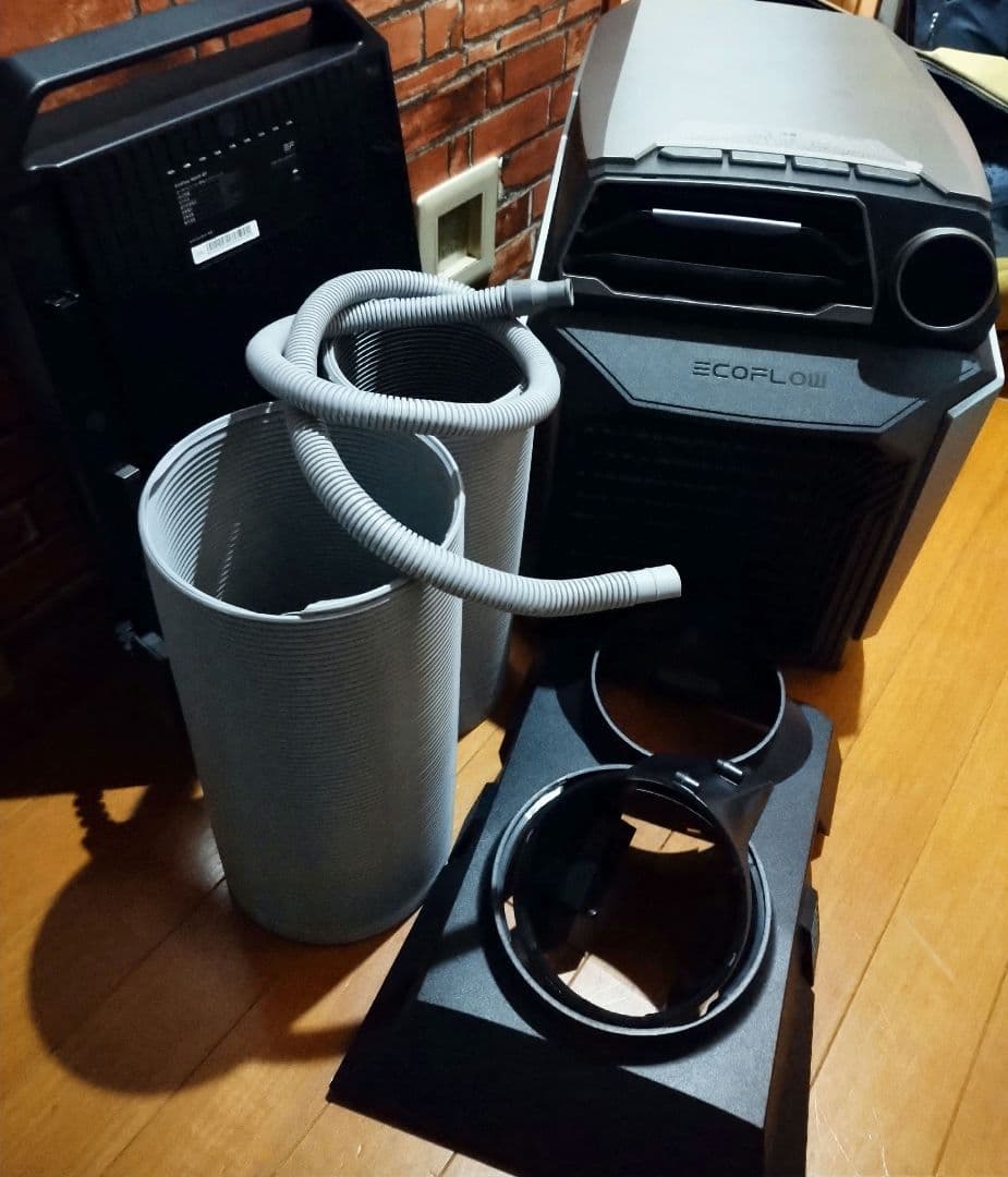 な*お様 EcoFlow wave ポータブルクーラー バッテリー付き