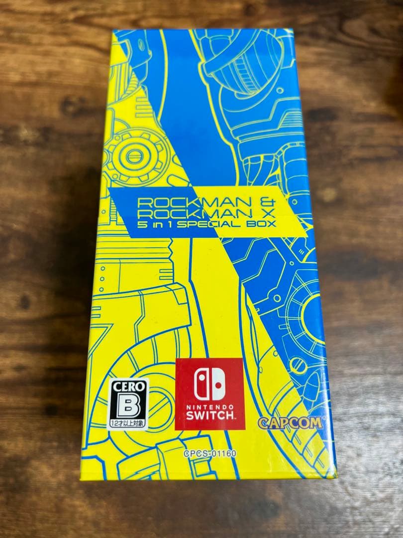 新品未開封 ロックマン＆ロックマンX 5in1 スペシャルBOX Switch版