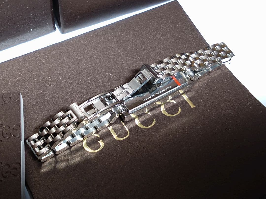 稼働品 GUCCI グッチ 127.5 QZ レディース 腕時計