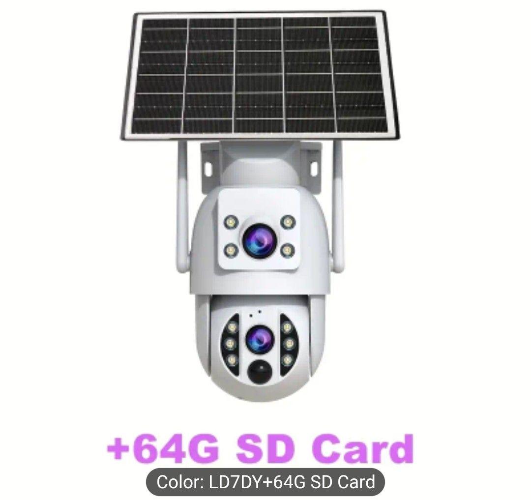 Solar Smart Camera +64G SDカード