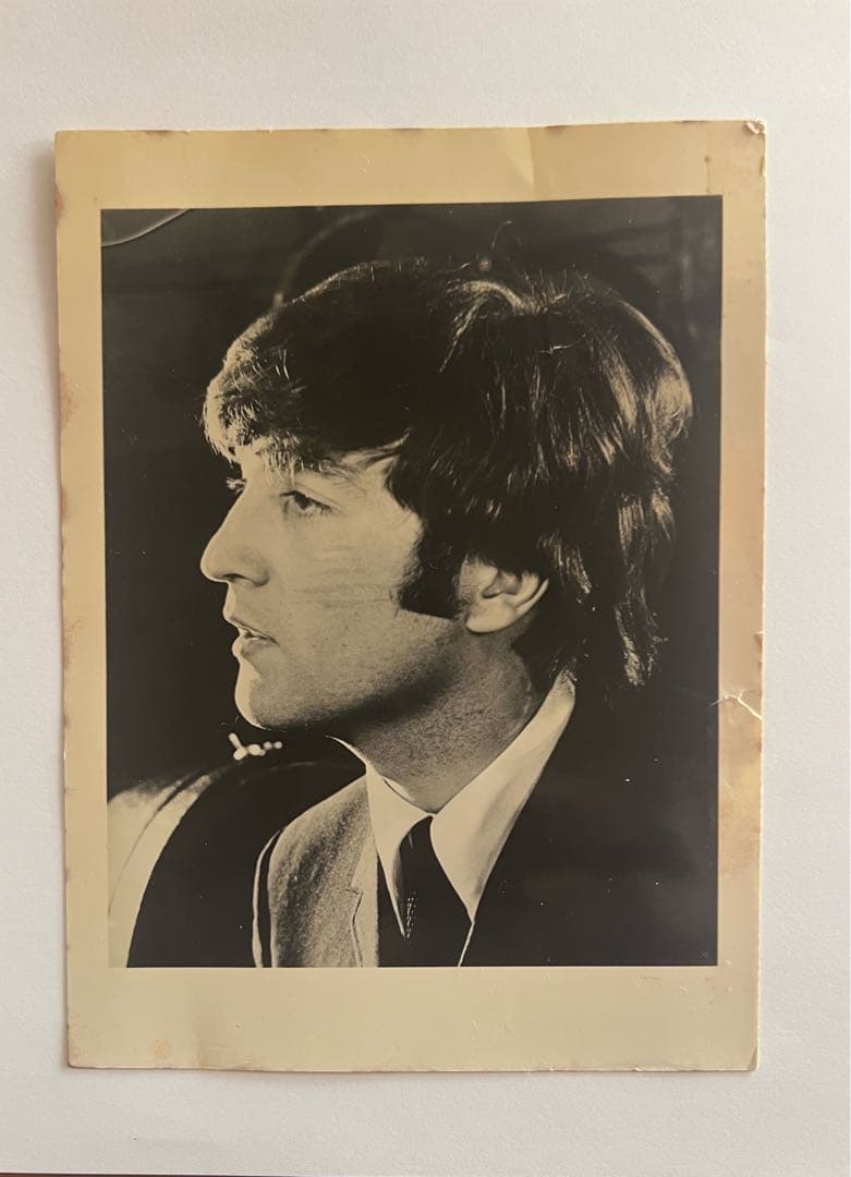 【激レア】1966年 ザ・ビートルズ 日本公演 半券 プロマイド2枚付