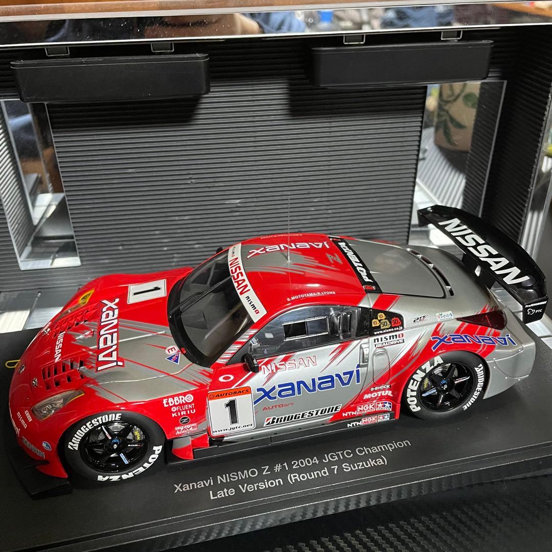 未展示品　オートアート1/18 Xanavi NISMO Z 2004 JGTC