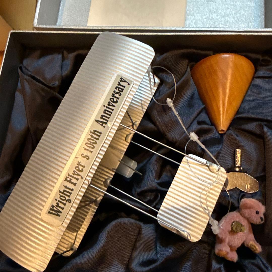 限定1000体・シリアルNo.43ブリキ製】ライトフライヤー100周年記念モデル