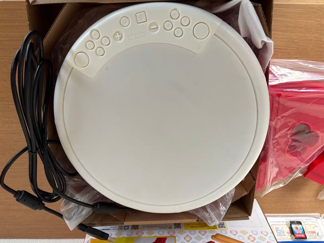 太鼓の達人 ドンダフルフェスティバル + 太鼓とバチ セット