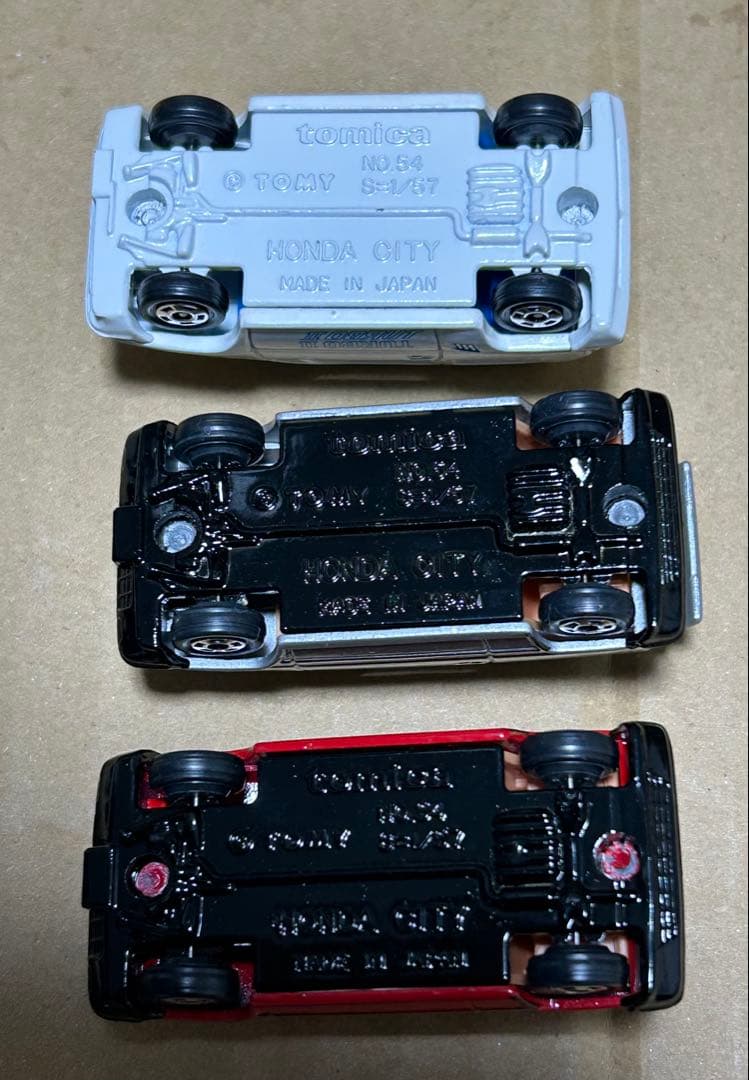 トミカ ホンダ シティ シティターボⅡ 3台セット