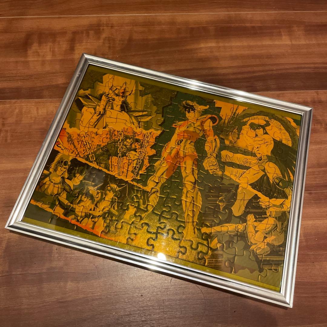 ⭐︎デッドストック⭐︎聖闘士星矢　当時物　パズル　100P セイカノート　完成品