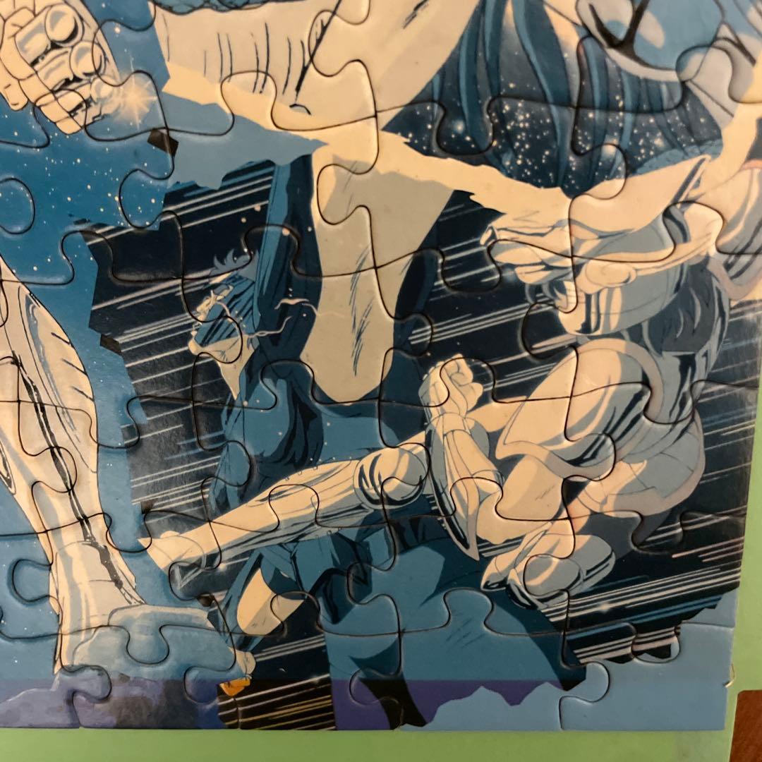 ⭐︎デッドストック⭐︎聖闘士星矢　当時物　パズル　100P セイカノート　完成品