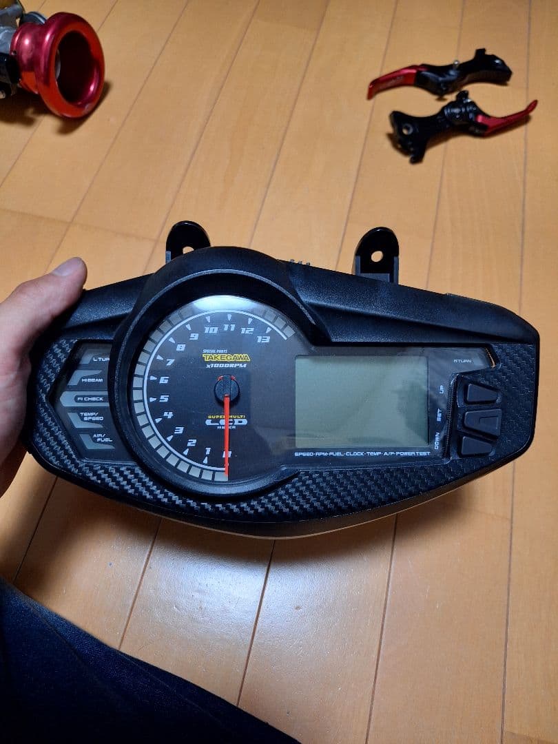 シグナスx 武川 デジタルメーター