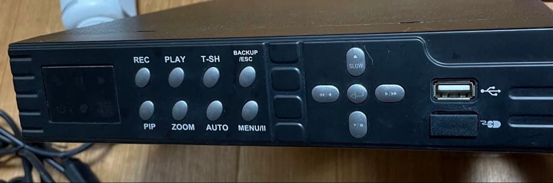 塚本無線 防犯カメラ1台とHDD録画機セット WTW-DH622