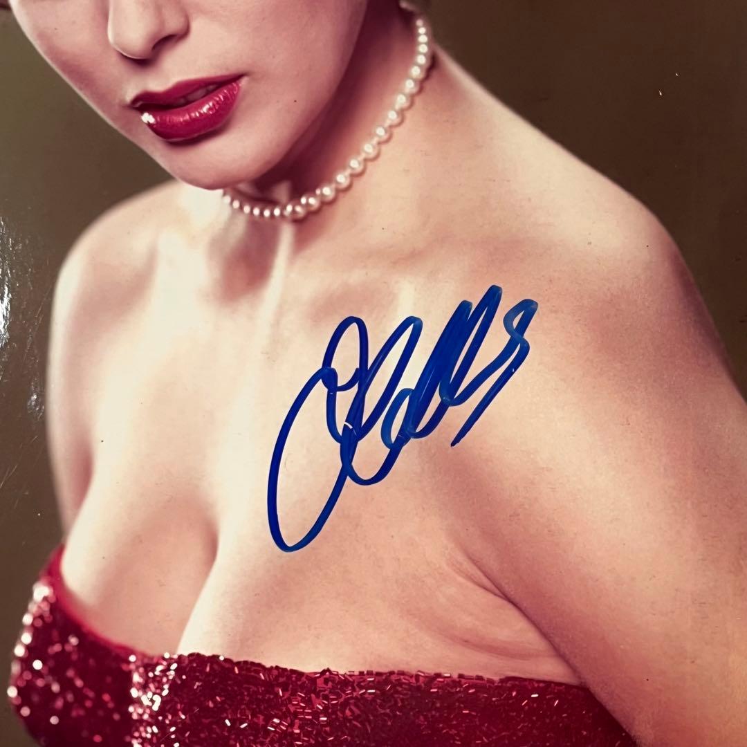 エリザベス・テイラー 直筆サイン入り 写真 COA保証書付 コレクション