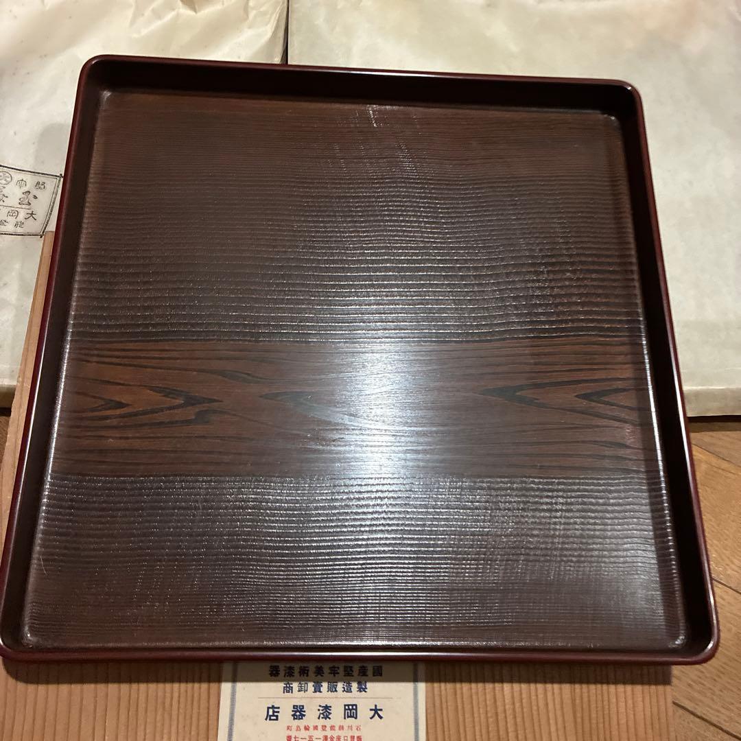 輪島塗 ‼️国産堅牢美術漆器‼️ 10枚セット昭和レトロ、ビンテージ、大岡漆器店、