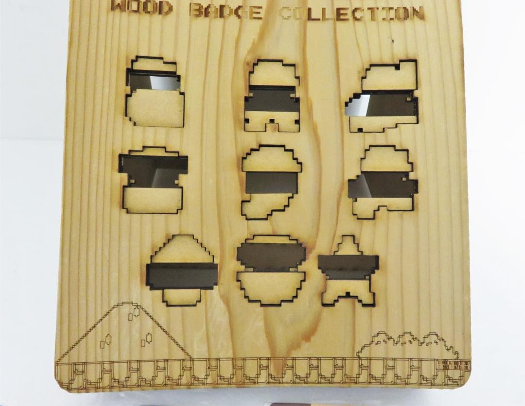 THE KING OF GAMES スーパーマリオ ウッドバッジ コレクション