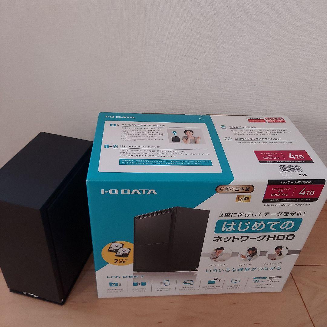 I-O DATA ネットワークHDD 4TB HDL-TA4