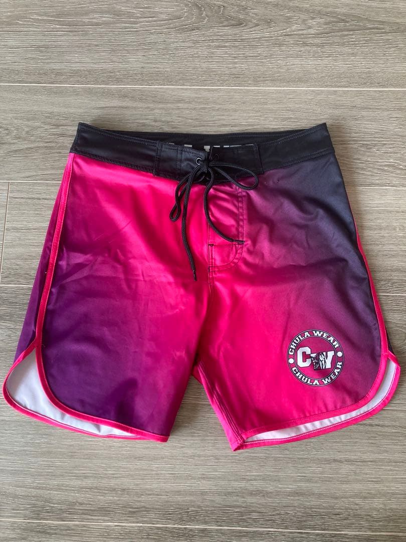CHULA WEAR ボードショーツ ピンクグラデーション