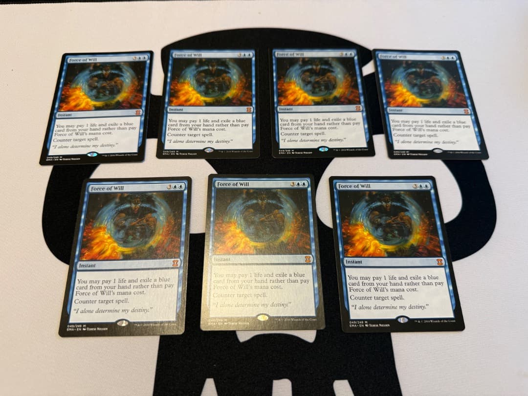 意志の力　７枚　英語　MTG