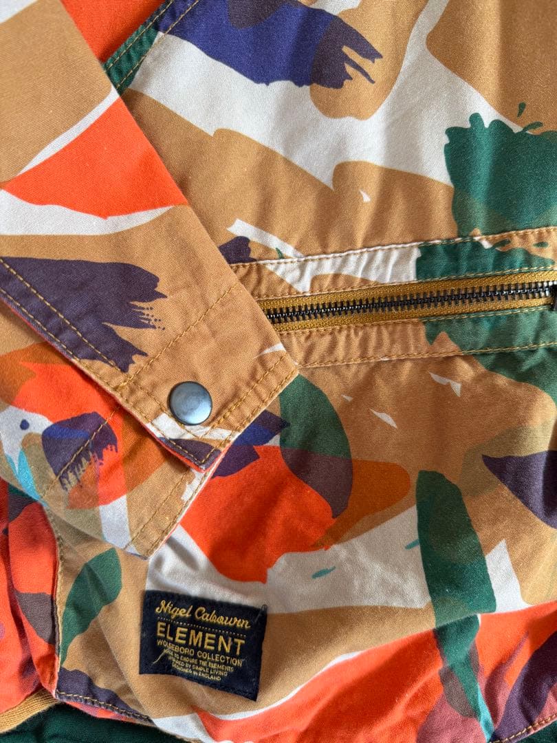 Nigel Cabourn × ELEMENT 迷彩 ハンティングジャケット