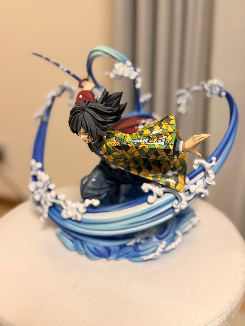 鬼滅の刃 アニプレックス1/8スケールフィギュア　富岡義勇　リペイント＋映画特典