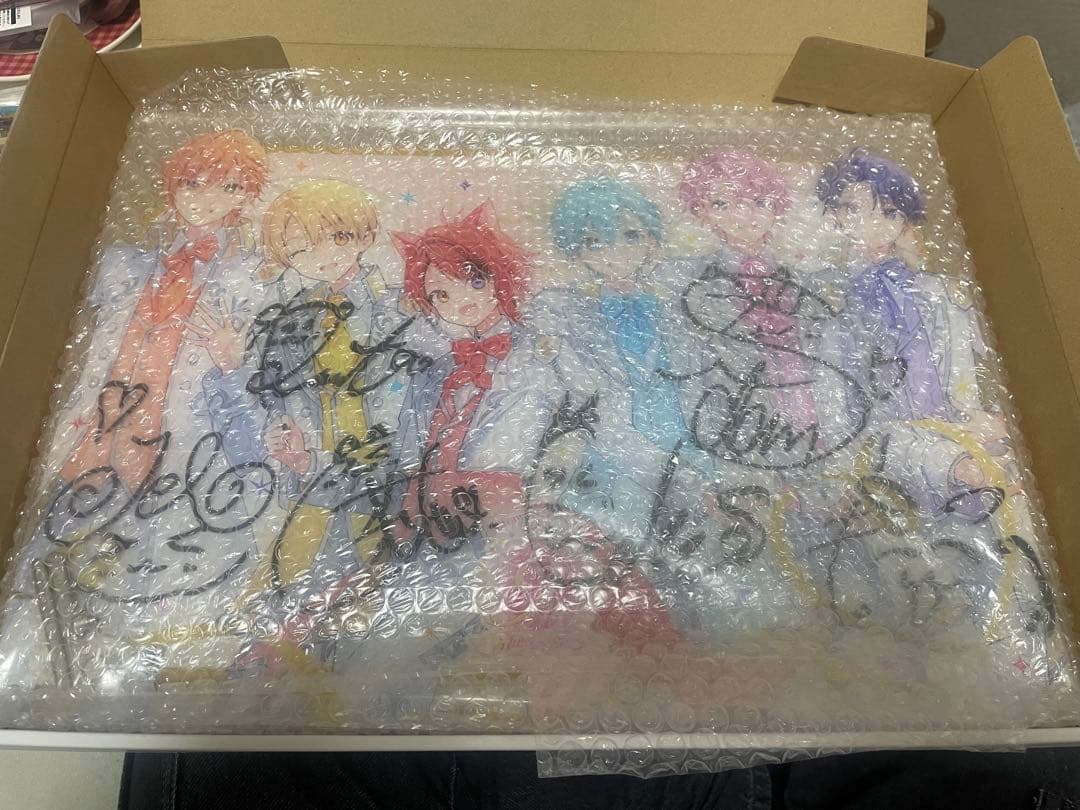 すとぷり9周年　サイン入りアクリルパネル