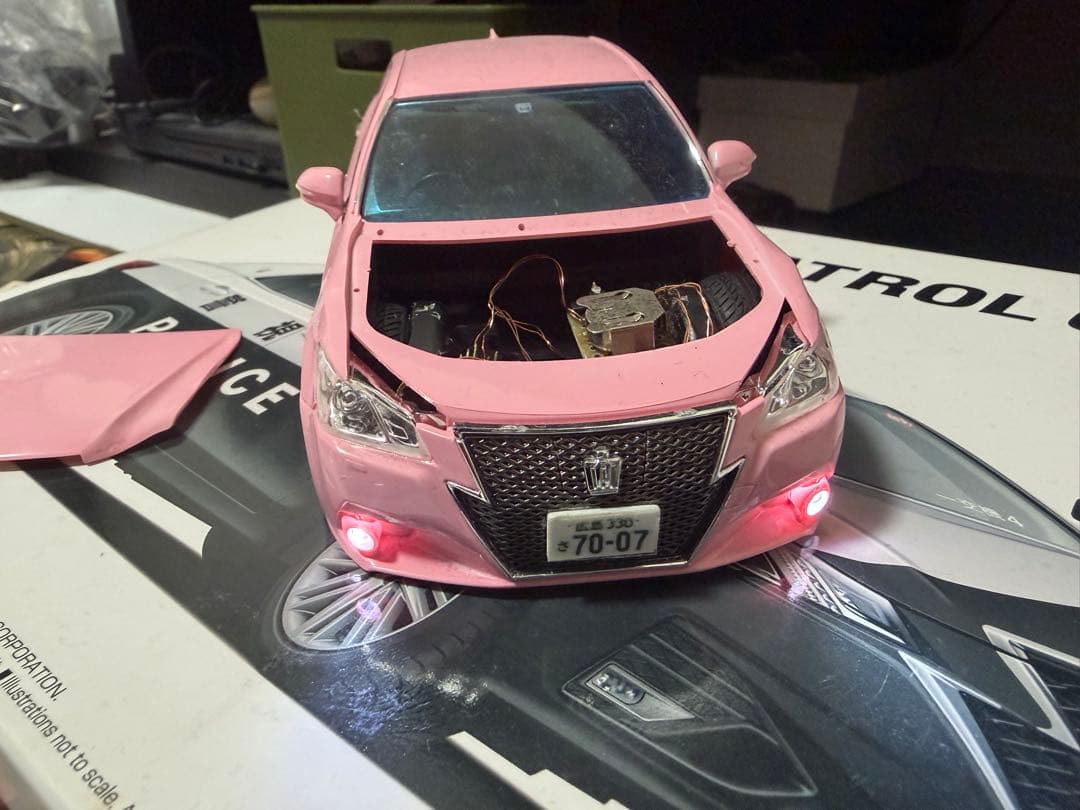 3点セット トヨタ クラウン 1/24スケールモデル