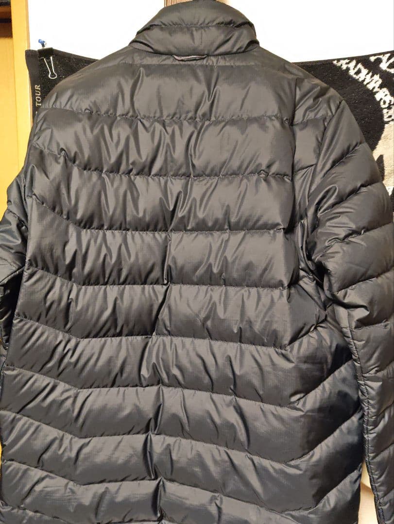 Columbia ダウンジャケット+防水ジャケット ブラックL