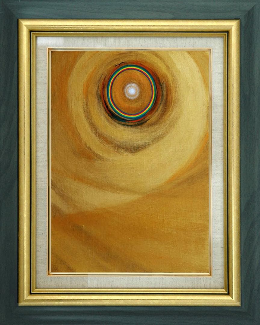 油絵 菅家令子 絵 絵画 インテリア F6-G252023 風景 祈り希望奇跡