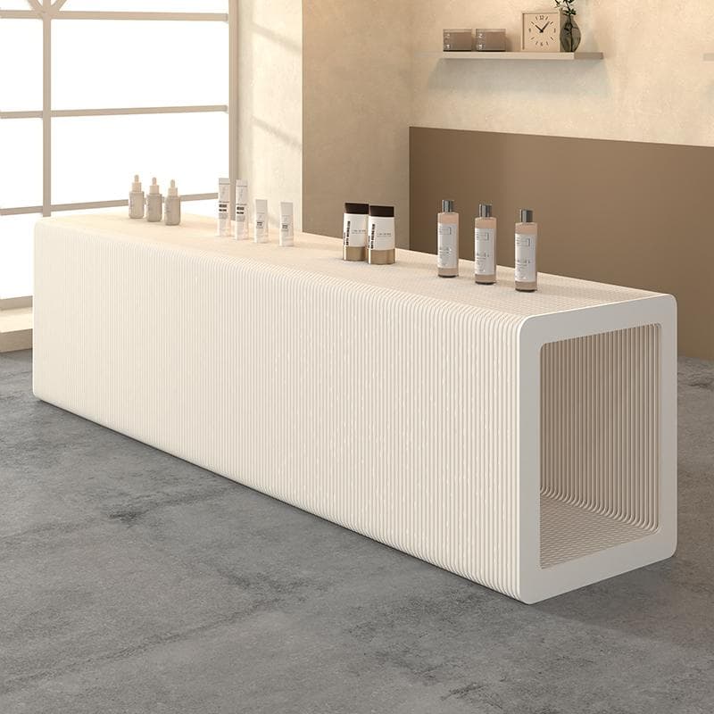 ディスプレイラック 中空展示台 陳列台 折りたたみ長さ2-3ｍ高さ58㎝幅31㎝