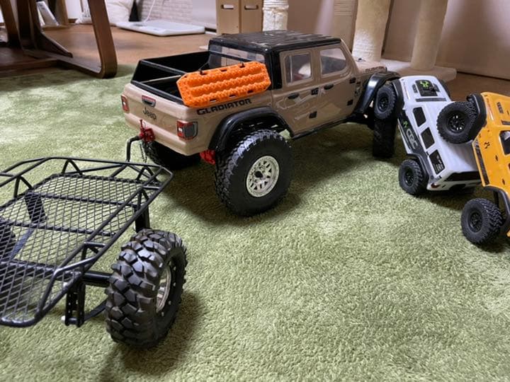 jeep グラディエーター　アキシャル　scx10 kit 完成品