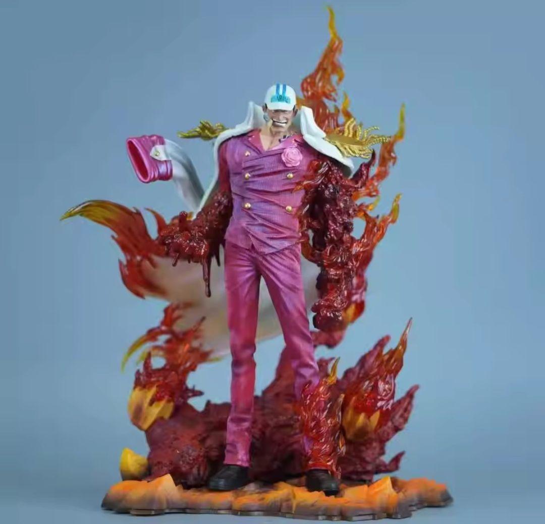 ワンピース　赤犬　サカズキ　赤　フィギュア