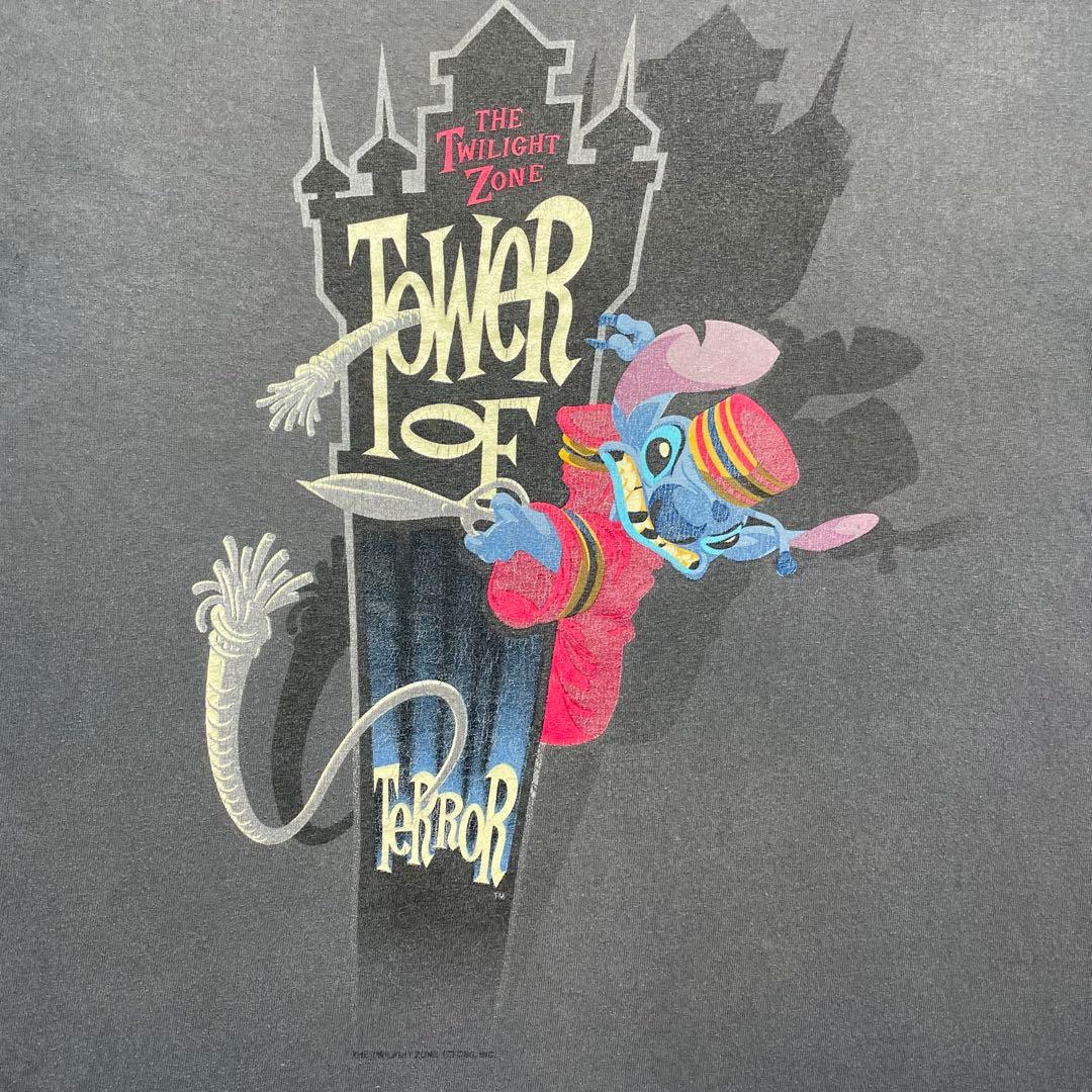 ヴィンテージ　ディズニー　タワーオブテラー　リロ&スティッチ　古着　Tシャツ
