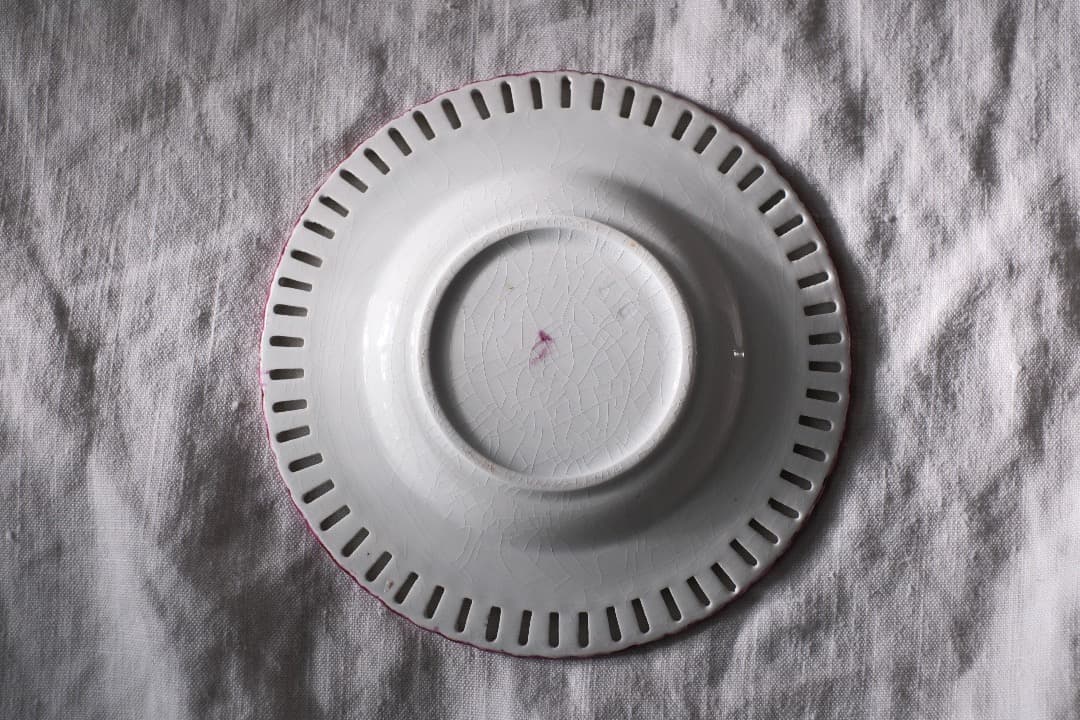 フランスアンティーク｜リュネビル窯のパニエ