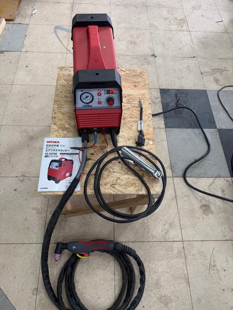 ハイガー エアプラズマカッター 100V/200VYOTUKA YS-CUT40