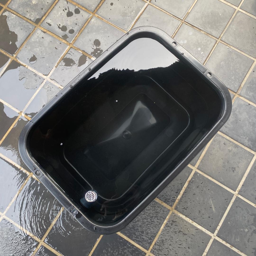 【新仕様】メダカ飼育ケース 36㍑x4個（4色あり）オーバーフロー対策済 金魚