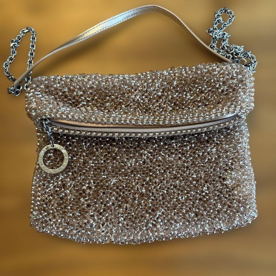 アンテプリマ　ANTEPRIMA ワイヤーバッグ　ピンクローズ