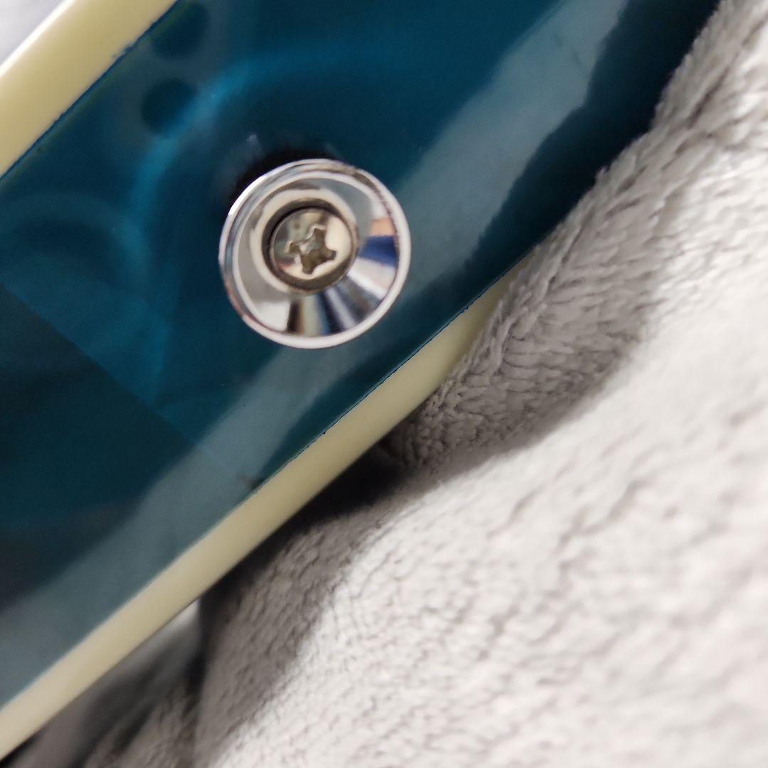 アクアブルー テレキャスタータイプ エレキギター