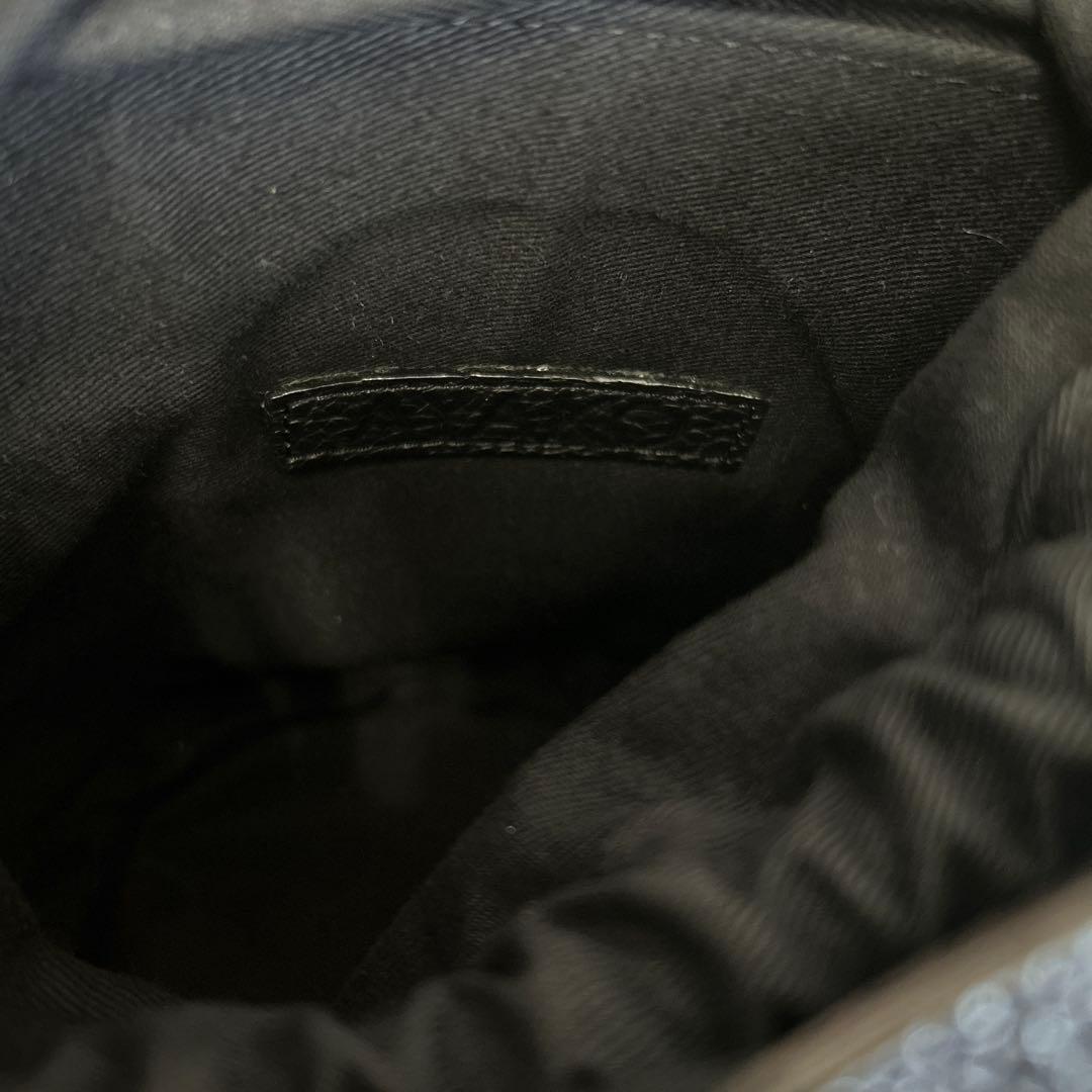 専用AYAKO bag オールブラック　ショルダーバック　ブラック　レディース