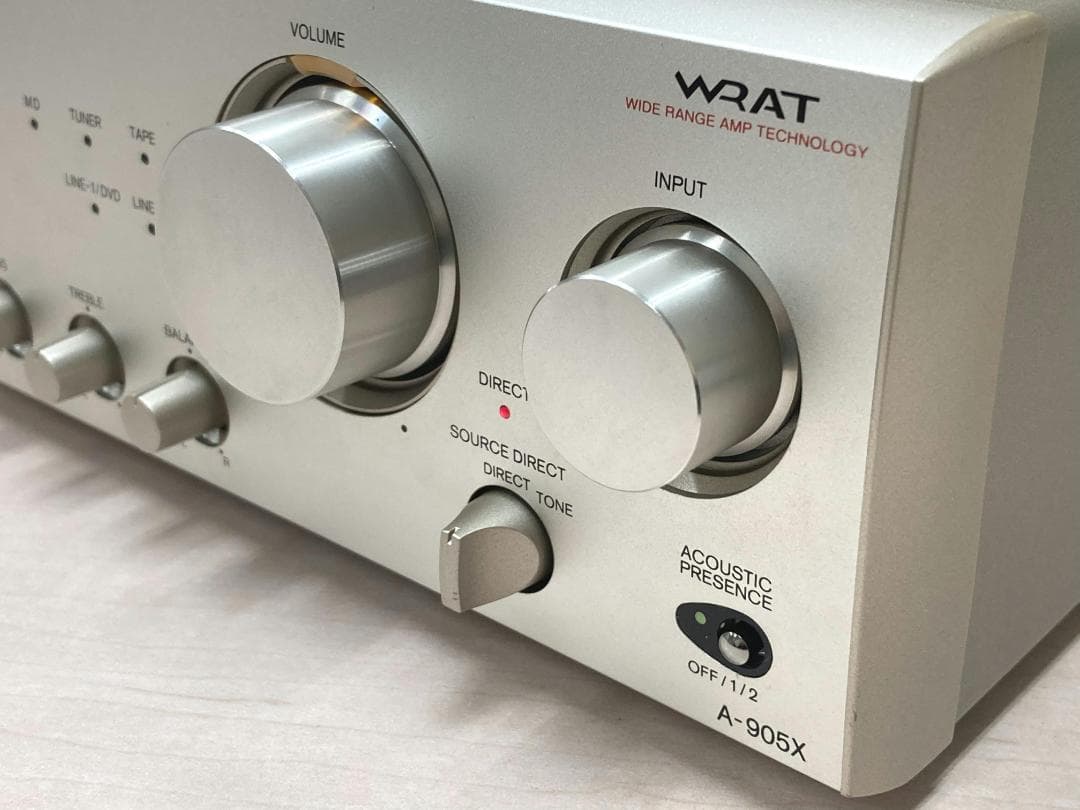 ★整備済み★ONKYO　A-905X　動作良好　取説あり　上美品⑥