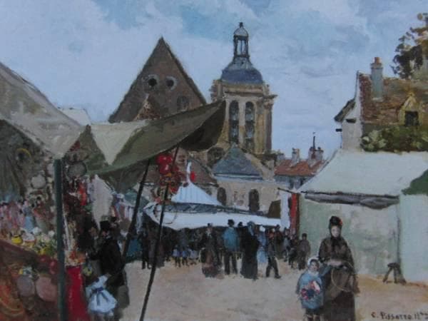 カミーユ・ピサロ、「FETE DE SEPTEMBRE, PONTOISE」