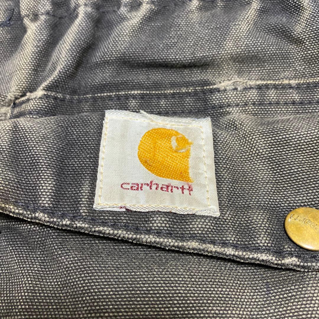 90s 古着 カーハート ダック地 ジャケット ビッグシルエット ロゴタグ