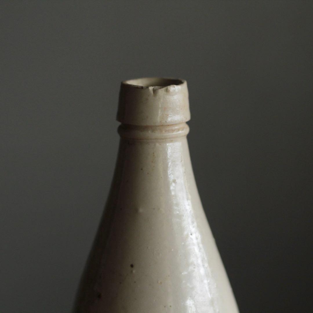 仏蘭西 白磁 ボトル 徳利 古道具 アンティークフランスアンティーク