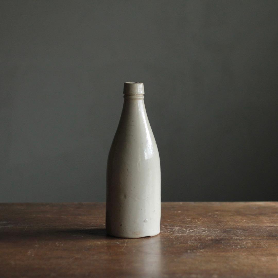 仏蘭西 白磁 ボトル 徳利 古道具 アンティークフランスアンティーク