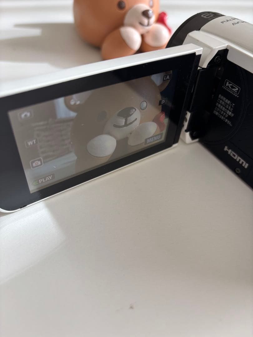 JVCケンウッド Everio GZ-F270-W ホワイト　動作品