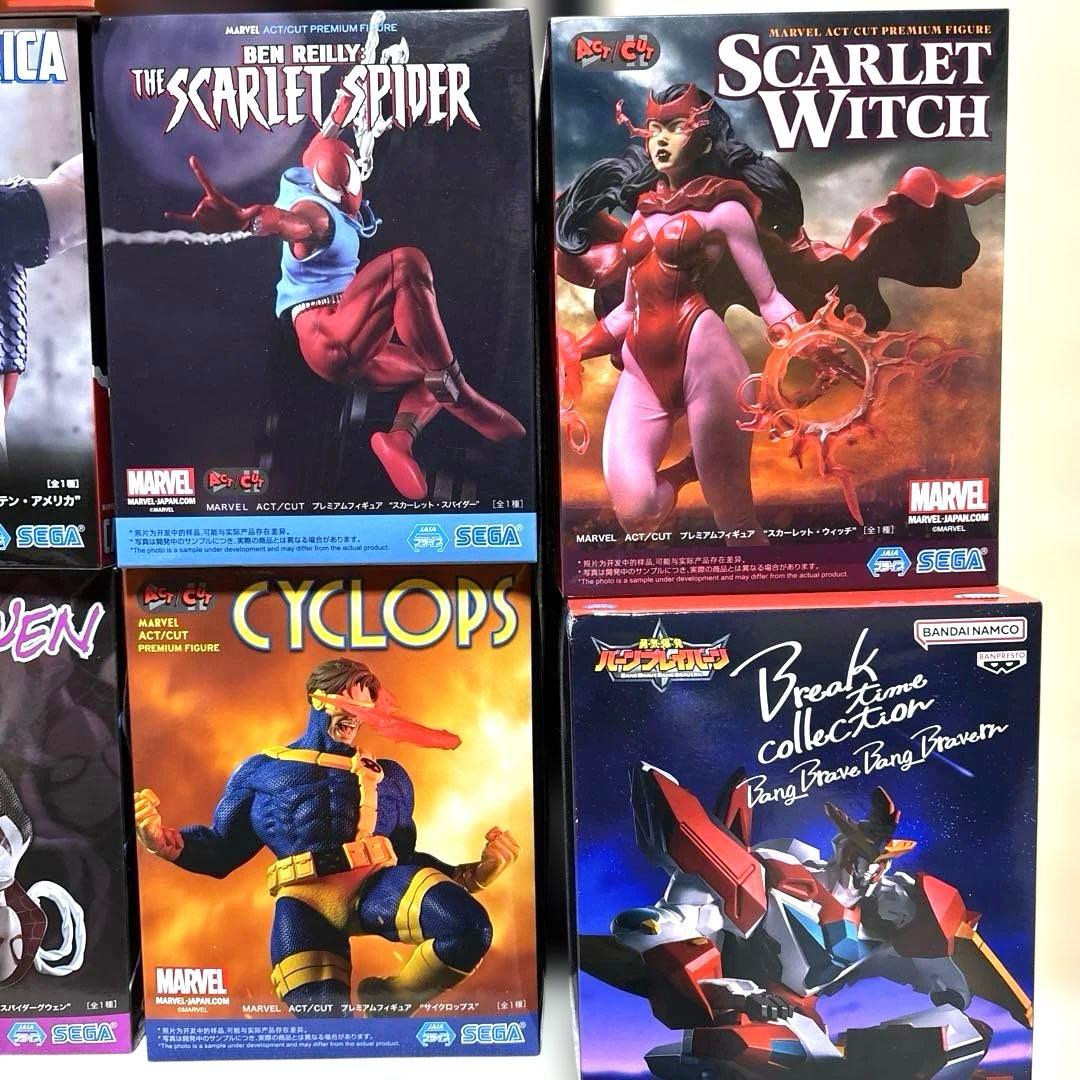 MARVEL スパイダーマン　ウルヴァリン　デッドプール　フィギュア 10個