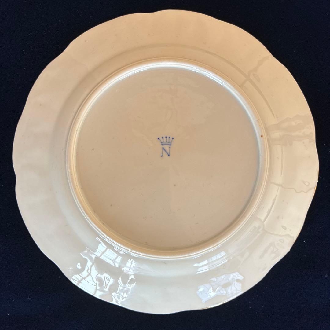 リチャードジノリ カポディモンテ アンティーク飾皿 額入り