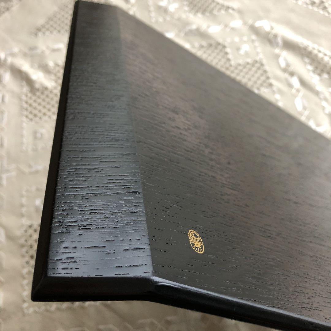 茶道具 象彦　懐石 松葉　折れ敷き盆 吹上盆 給仕盆　5枚