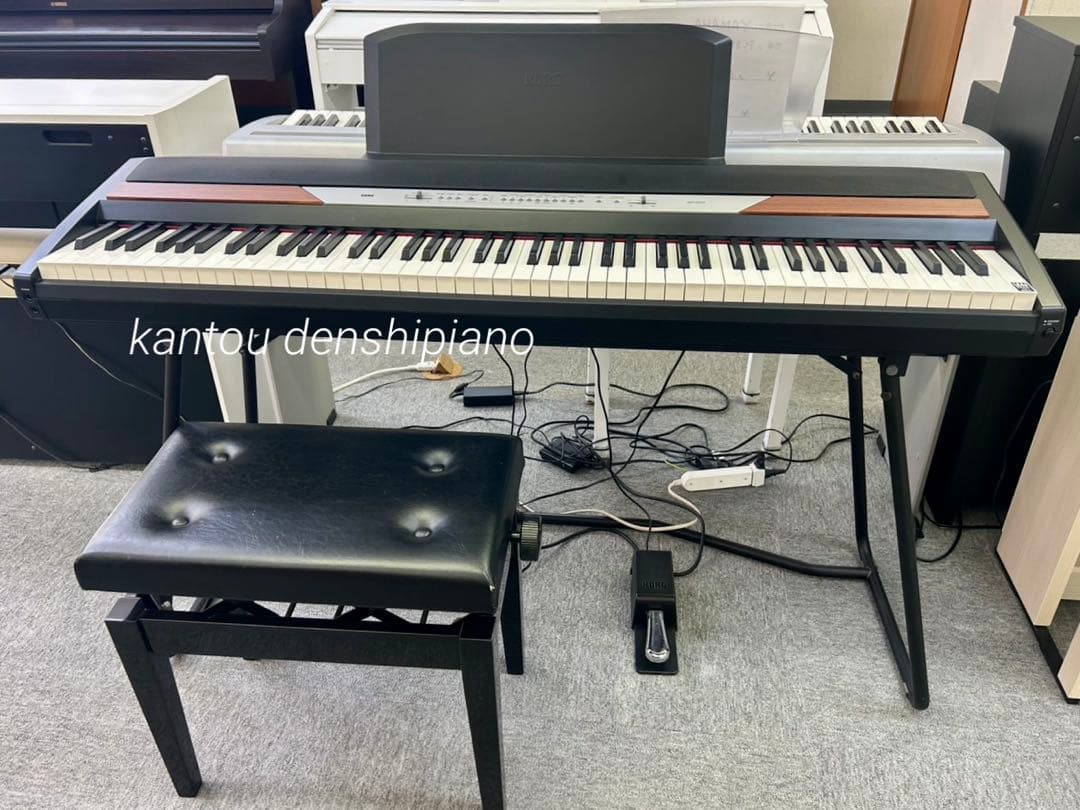 コルグ 電子ピアノ SP-250 2011年製 動作良好 専用スタンド・ペダル付