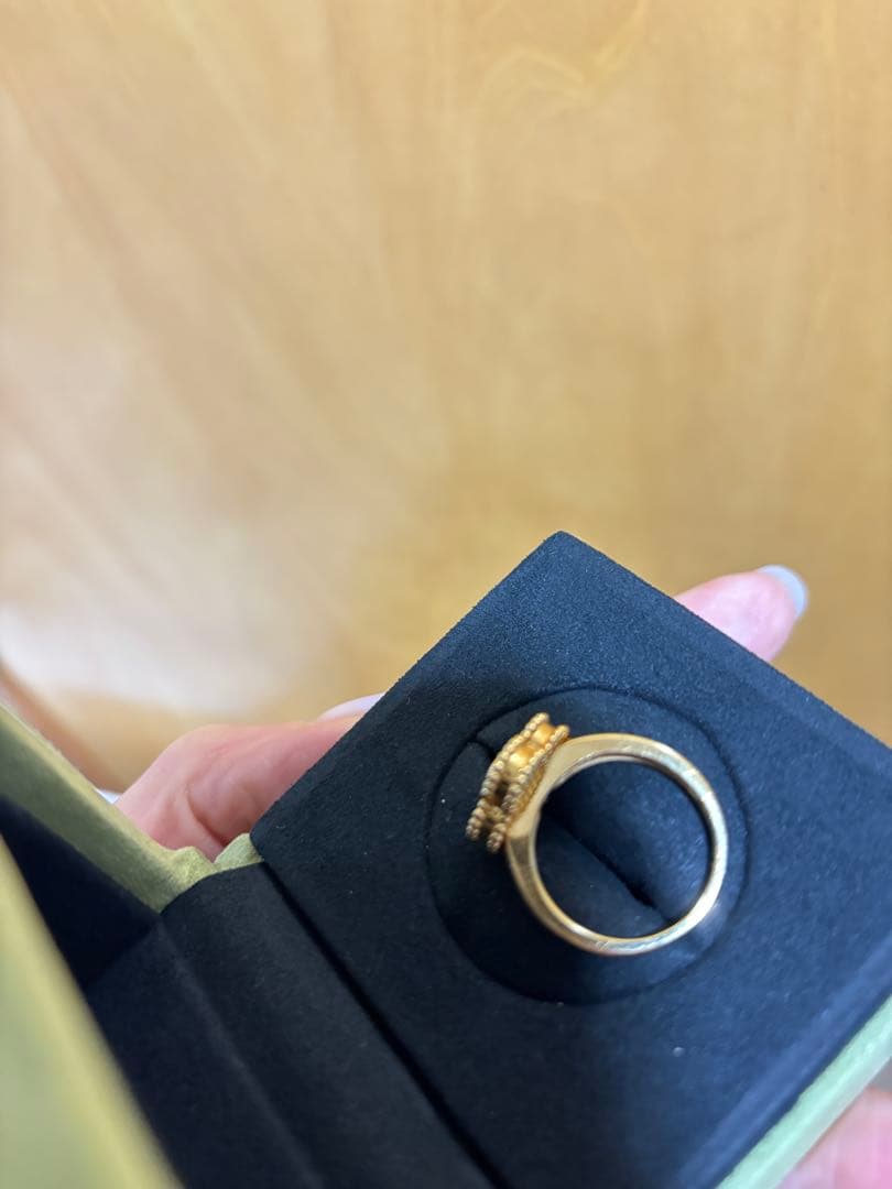 VanCleef＆Arpels ヴィンテージ アルハンブラ リング 55