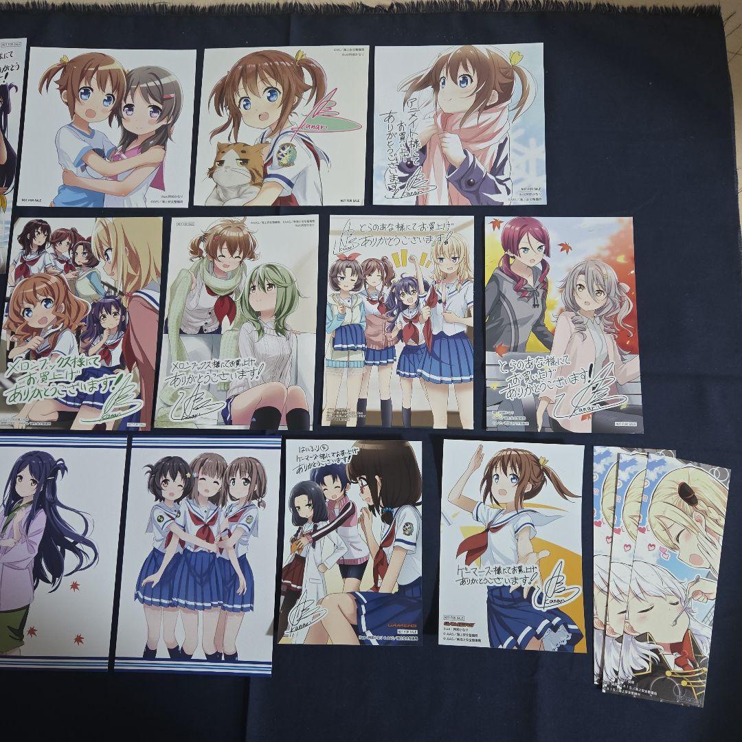 ハイスクール・フリート　特典　イラストカード　ポストカード　ブロマイド